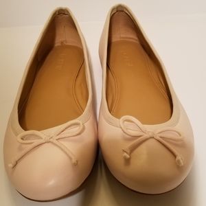 J.crew light pink flats